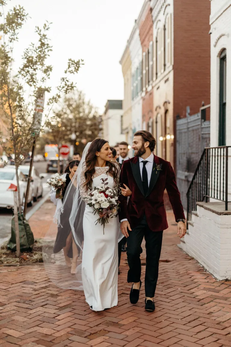 Real Bride, winter wedding in DC