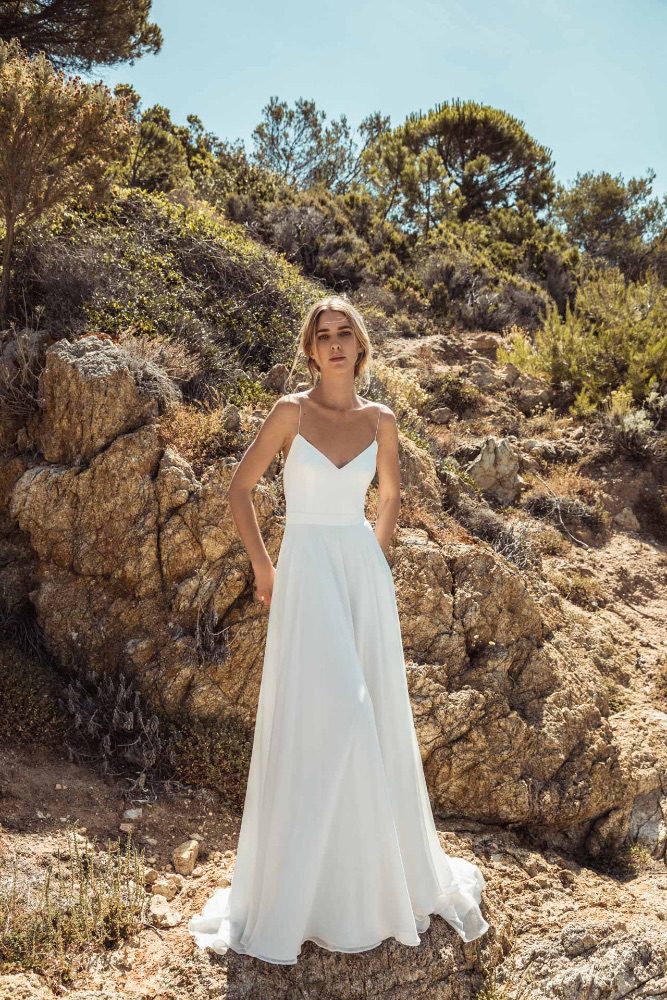 Prix robe mariée top caroline takvorian